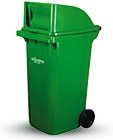 240 ltr Trashcan with Dome Lid